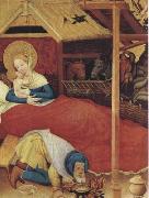 Konrad of Soest The Nativity (mk08) oil painting